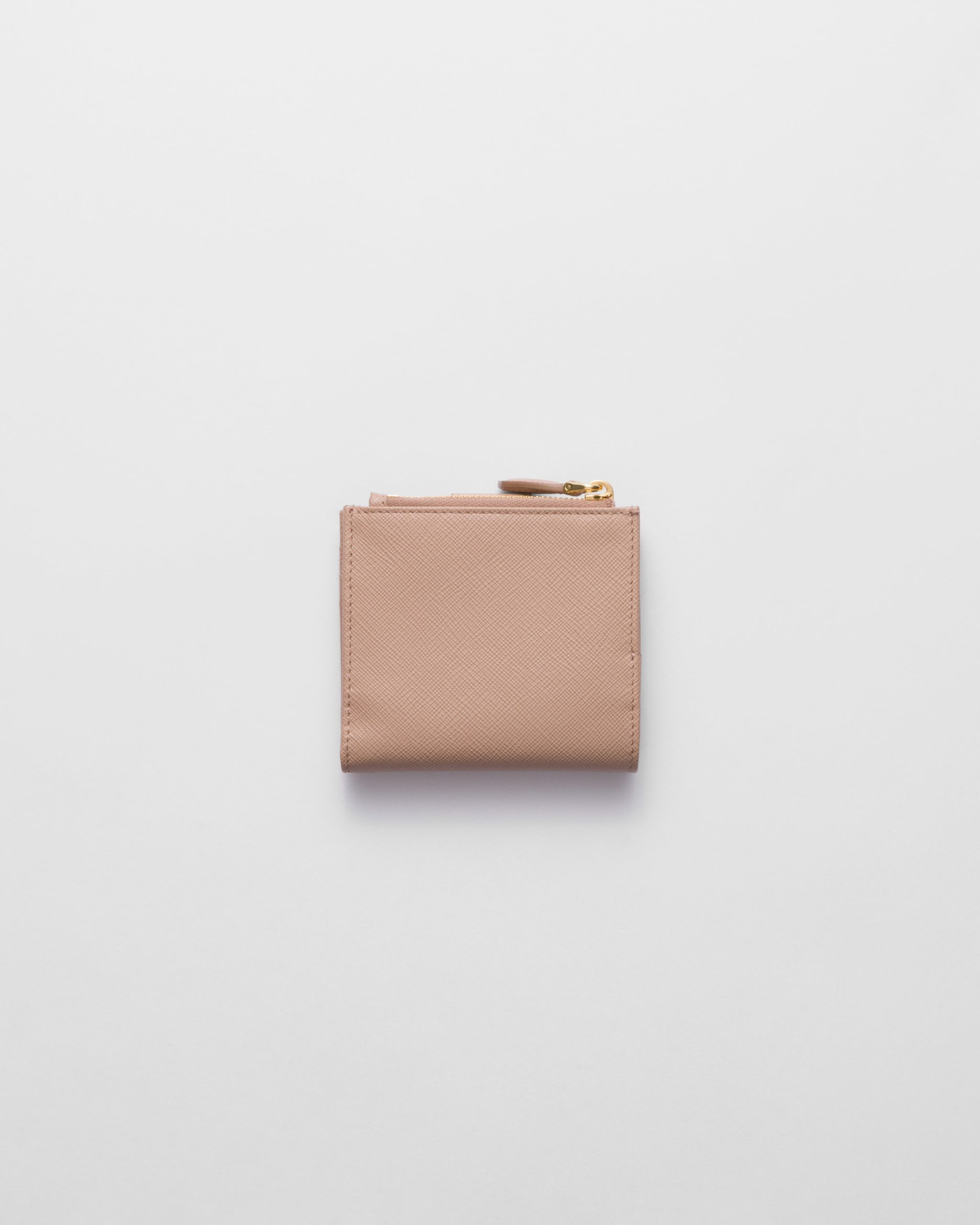 Prada Small Saffiano and smooth leather wallet - Image 2